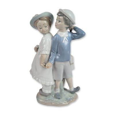 Lladro Porcelain Puppy Love Figurine 1127