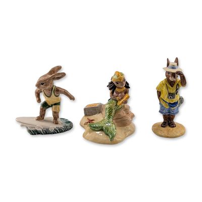 Three Royal Doulton Bunnykins Figurines, DB190, DB133 & DB263