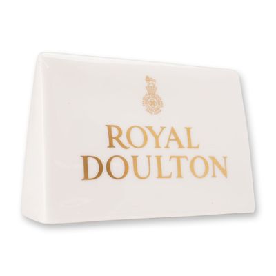 Royal Doulton Bone China Retailer Table Display Sign