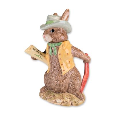 Royal Doulton Limited Edition Aussie Explorer Bunnykins Teapot Model D 7027