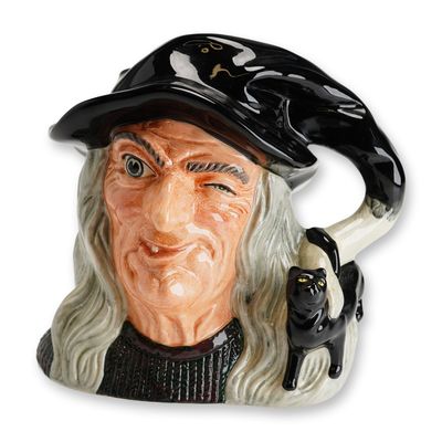 Royal Doulton Large Character Jug, The Witch D6893