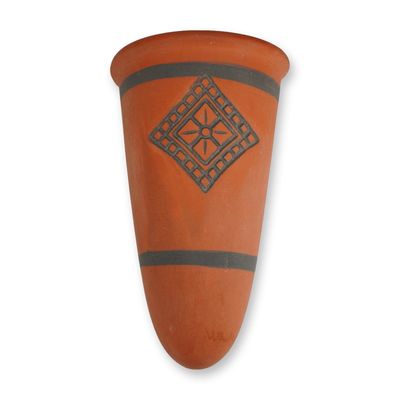 Weller Pottery Souevo Terracotta Wall Pocket