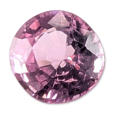 Faceted Oval Purplish-Pink Loose Spinel Gemstone