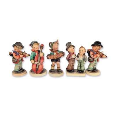 5pc Goebel Hummel Earthenware Figurines