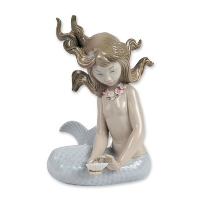 Lladro Porcelain Mirage Mermaid Figurine 1415