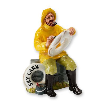 Royal Doulton Porcelain Figurine, Boatman (Skylark) HN2417