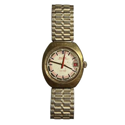 Vintage BULOVA OCEANOGRAPHER 333 feet men's manual wind watch