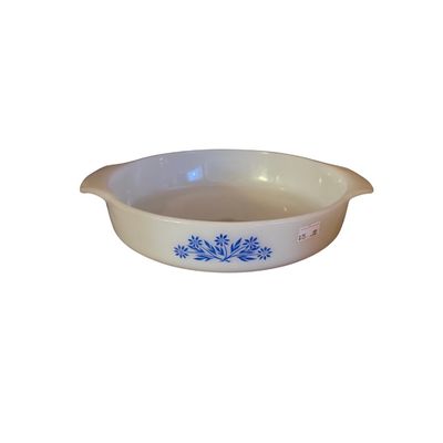 Vintage Anchor Hocking Fire-King milk glass casserole