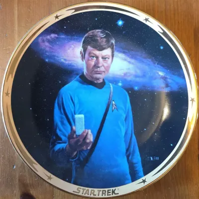 Star Trek "25th Anniversary" McCoy Plate