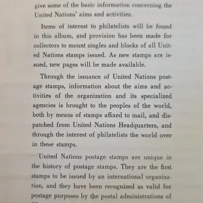 United Nations Stamps & Stationery