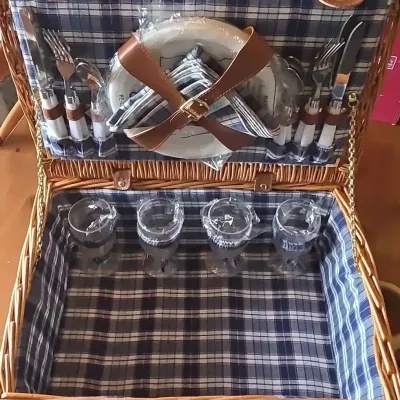 Picnic Basket for Four by Macy's