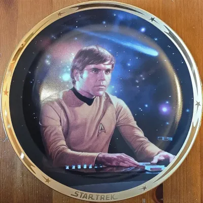 Star Trek "25th Anniversary" Chekov Plate
