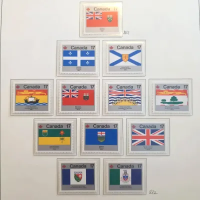 1975-1988 Canadian Stamps