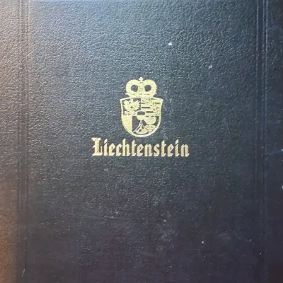 1920-1992 Liechtenstein Stamps in Collector's Binder