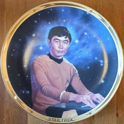 Star Trek "25th Anniversary" Sulu Plate