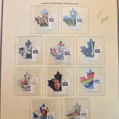 2017 Toronto Maple Leafs / 150th Anniversary / Star Trek Stamps