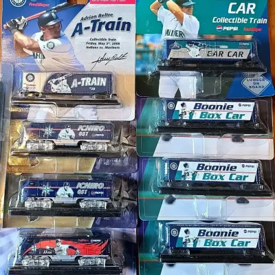 Seattle Mariners Collectible Train Cars