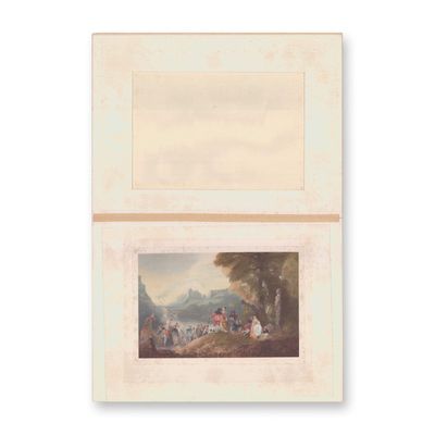Jean-Antoine Watteau Chromolithograph Embarkation for Cythera