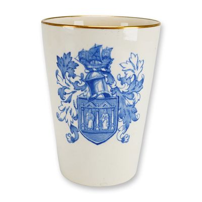 Wedgwood Commemorative Beaker for the 1934 Amalgamation of Wisbech and Walsoken