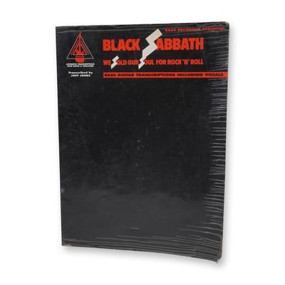 Sale Photo Thumbnail #440: Black Sabbath Bass Transcriptions Book, Sold Our Soul for Rock n Roll