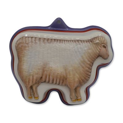 Sale Photo Thumbnail #333: Lowell Herrero for Franklin Mint "The Country Sheep" Porcelain Mould