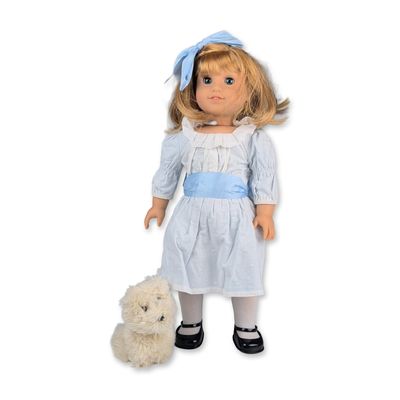 Sale Photo Thumbnail #281: 2pc American Girl Nellie O Malley Doll and Dog