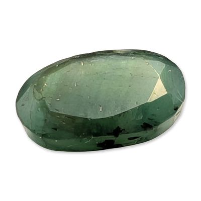 Sale Photo Thumbnail #122: Loose Oval Faceted Natural Zambian Emerald Gemstone