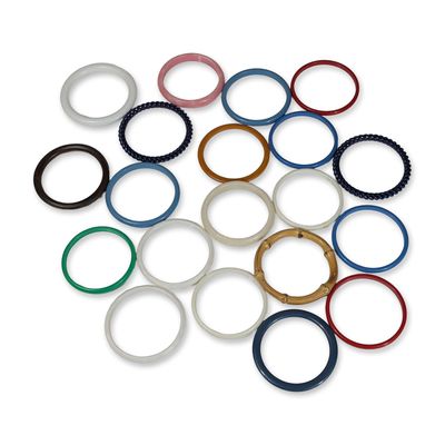 Sale Photo Thumbnail #109: Collection of 20 Vintage Bangle Bracelets