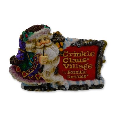 Sale Photo Thumbnail #166: Possible Dreams Crinkle Claus Display Figurine, 1997