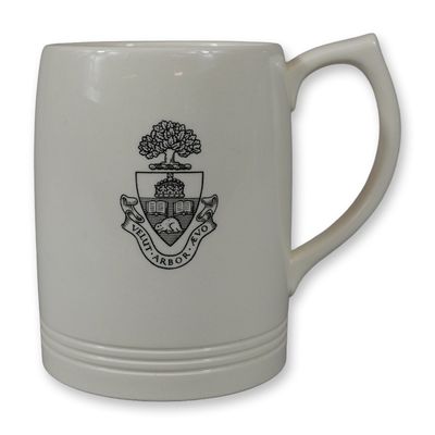 Sale Photo Thumbnail #328: Wedgwood of Etruria & Barlaston University of Toronto Creamware Mug