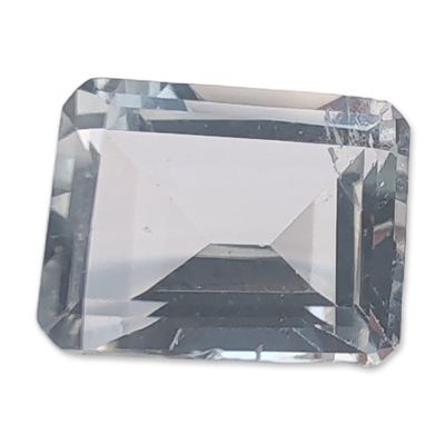 Sale Photo Thumbnail #130: Loose Emerald Cut Aquamarine Gemstone