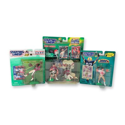 Sale Photo Thumbnail #144: 3pc Kenner Starting Lineup SF 49ers Figure Trio