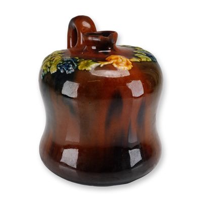 Sale Photo Thumbnail #189: Peters and Reed Pottery Standard Glaze Relief-Molded Grape Jug