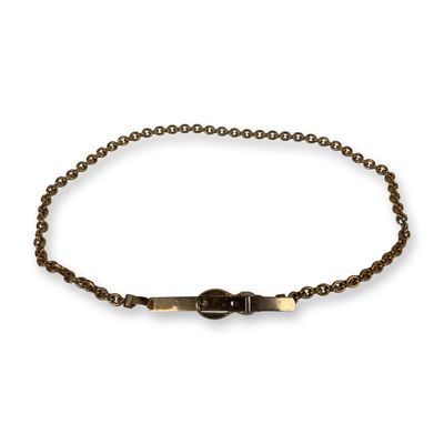Sale Photo Thumbnail #254: Gold-Toned Heavy Link Chain Belt