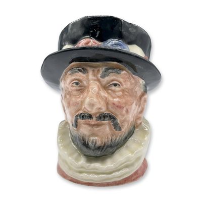 Sale Photo Thumbnail #172: Beefeater ER D6233 - Small - Royal Doulton Character Jug