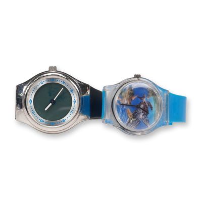 Sale Photo Thumbnail #395: 2pc Wristwatches, Including Disney Store & Sea Turtle Motif