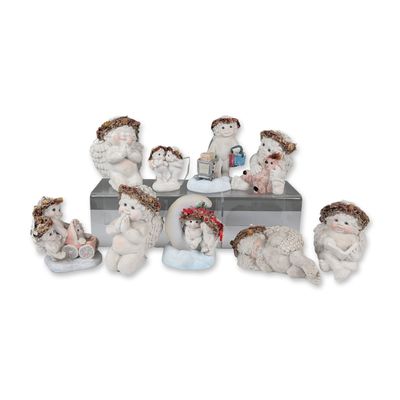 Sale Photo Thumbnail #450: 9pc Dreamsicles Cast Art Industries Angel Figurines Collection