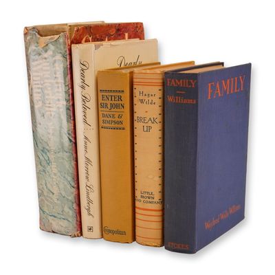 Sale Photo Thumbnail #151: A 5-Piece Grouping of 20th-Century Literature and Biography, 1923-1978 (Inscribed) (DJ)