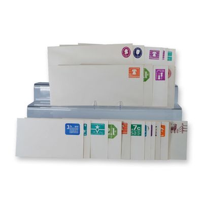 Sale Photo Thumbnail #296: 30pc Vintage US Postal Stationery Envelopes