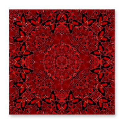 Sale Photo Thumbnail #233: Damien Hirst (English 1965) Laminated Giclee print on aluminum composite, screen printed with