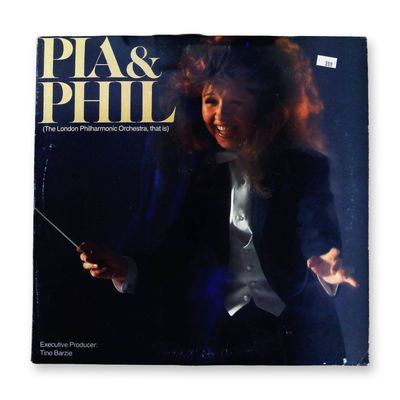 Sale Photo Thumbnail #432: Pia Zadora & London Philharmonic - Pia & Phil CBS Associated 1985
