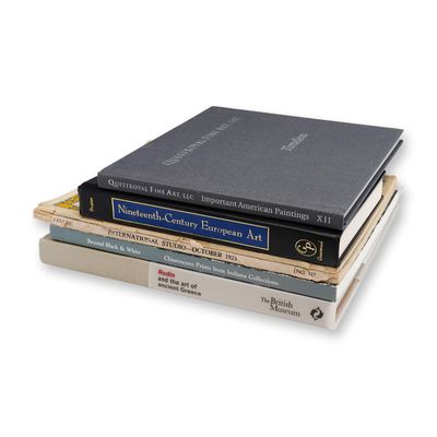 Sale Photo Thumbnail #149: 6pc Art Books and Periodicals