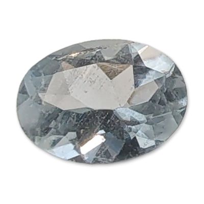 Sale Photo Thumbnail #273: Oval Cut Light Blue Aquamarine Gemstone