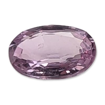 Sale Photo Thumbnail #124: Lavender Purple Faceted Oval Loose Sapphire Gemstone