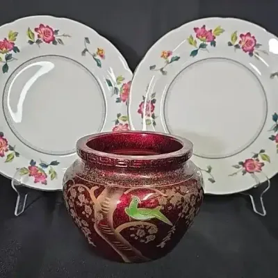 Vintage Oriental Charm Featuring Wedgwood Chinese Flowers