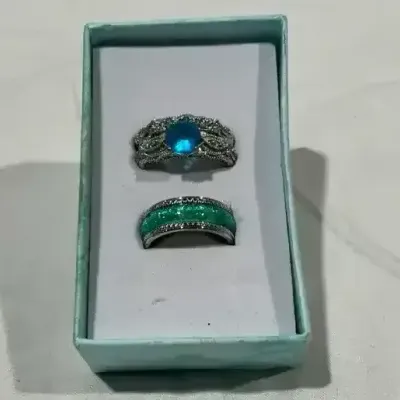 Sterling Silver Ring Set 