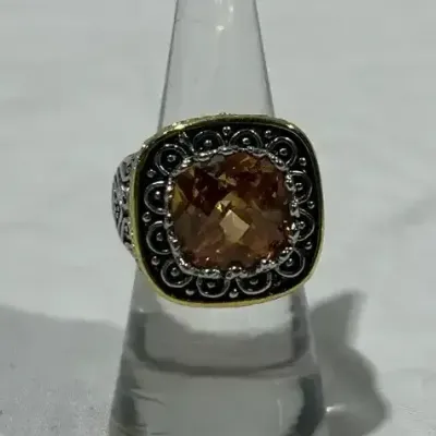 18k Ge Gold & White Gold Ring 