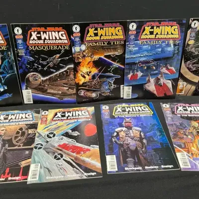 Star Wars X Wing Rogue Squadron Masquerade & Impires Service Sets