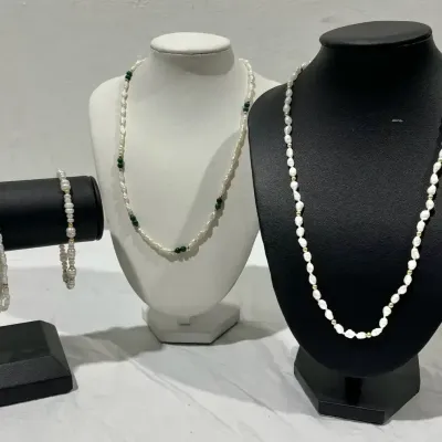 14k & Pearl Necklaces & Bracelets 2
