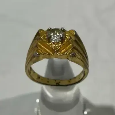 14k Gold Deco Men’s Ring 